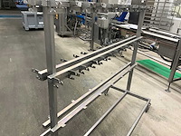 Dubbelzijdige rvs wasrek voor toebehoren bilwinco - afbeelding 3 van  8