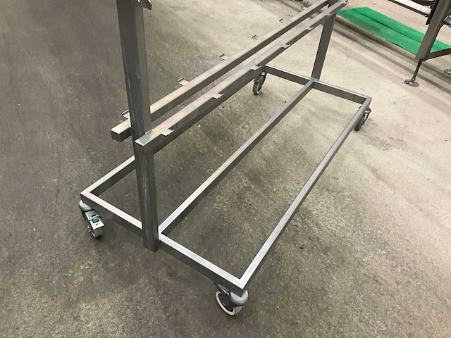 Dubbelzijdige rvs wasrek voor toebehoren bilwinco - afbeelding 4 van  8