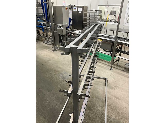 Dubbelzijdige rvs wasrek voor toebehoren bilwinco - afbeelding 5 van  8