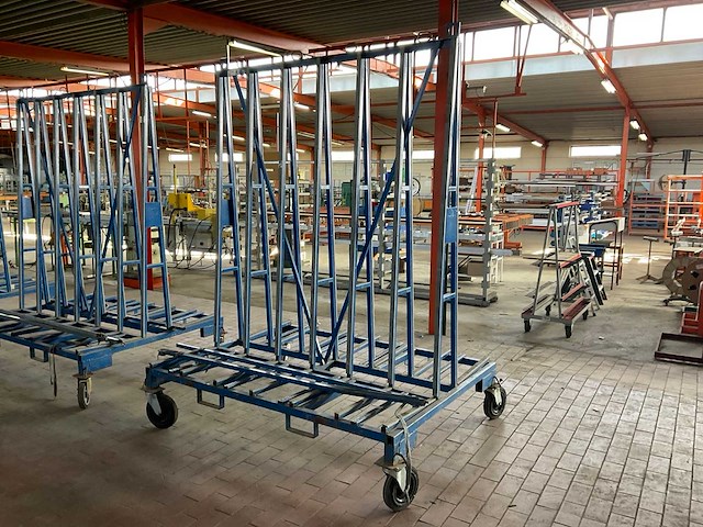 Dubbelzijdige transportkar (3x) - afbeelding 2 van  2