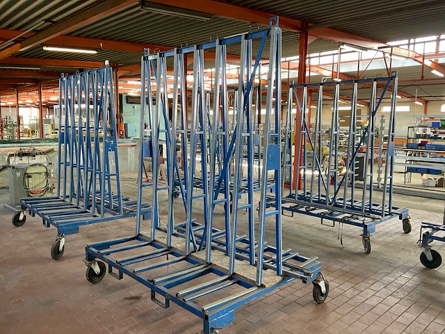 Dubbelzijdige transportkar (3x) - afbeelding 2 van  4