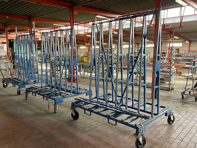 Dubbelzijdige transportkar (3x) - afbeelding 3 van  4