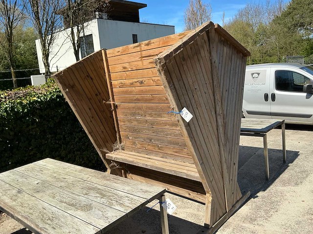 Dubbelzijdige zitbank (2x) - afbeelding 1 van  1