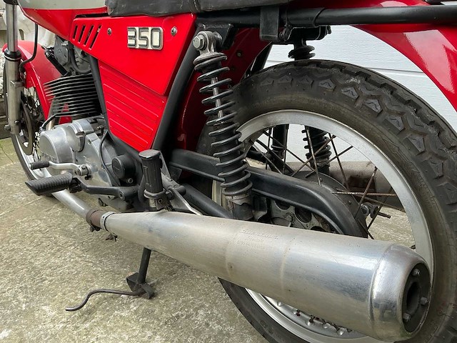 Ducati 350 motorfiets 1977 - afbeelding 2 van  27