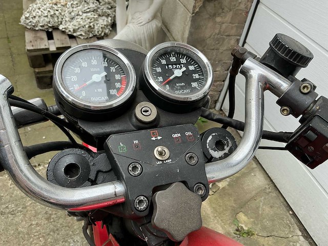 Ducati 350 motorfiets 1977 - afbeelding 10 van  27