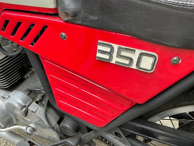 Ducati 350 motorfiets 1977 - afbeelding 14 van  27