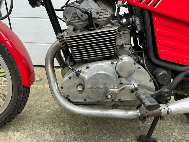 Ducati 350 motorfiets 1977 - afbeelding 24 van  27