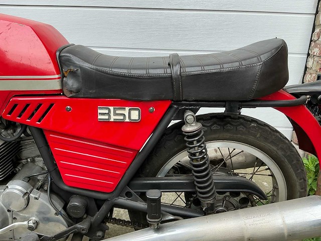 Ducati 350 motorfiets 1977 - afbeelding 26 van  27