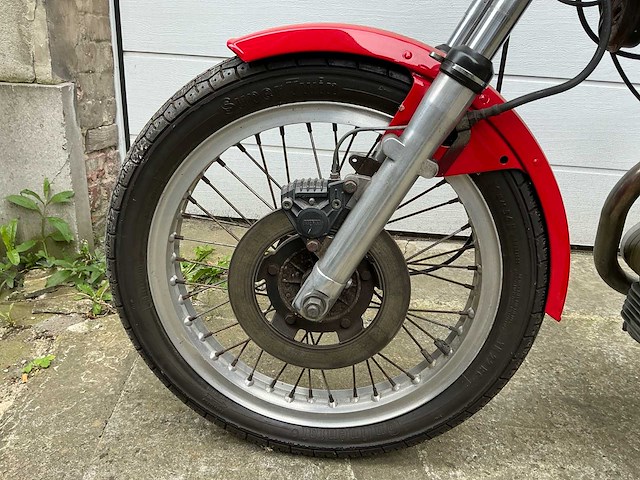Ducati 350 motorfiets 1977 - afbeelding 12 van  14