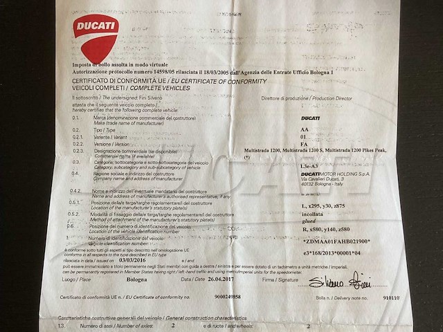 Ducati multistrada 1200 s motorfiets - afbeelding 26 van  42
