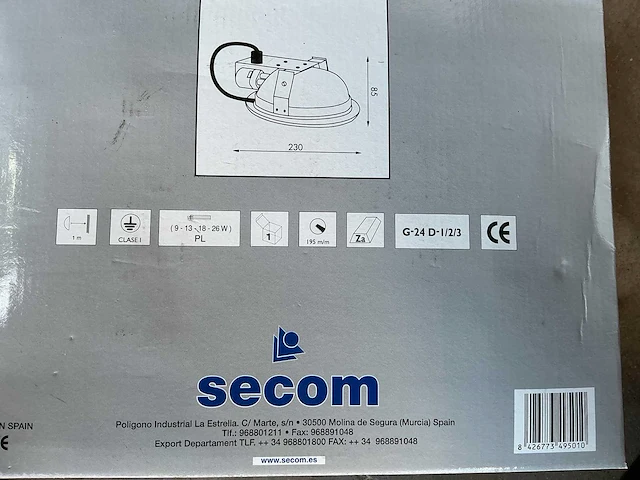 Ducto pl 495 inbouw plafondlamp (3x) - afbeelding 3 van  3