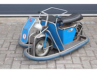 Duetto - super - vintage accu motor met zijspan - afbeelding 1 van  3