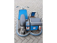 Duetto - super - vintage accu motor met zijspan - afbeelding 2 van  5