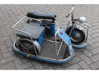 Duetto - super - vintage accu motor met zijspan - afbeelding 5 van  5