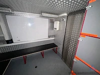 Duikcontainer duikcon, afmetingen 4,95 x 2,40 m, met interne inrichting en externe verlichting, elektrische aansluitingen 200-250v en 380-415v. werking niet gekend. - afbeelding 8 van  10