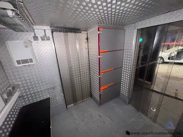 Duikcontainer duikcon, afmetingen 4,95 x 2,40 m, met interne inrichting en externe verlichting, elektrische aansluitingen 200-250v en 380-415v. werking niet gekend. - afbeelding 10 van  10