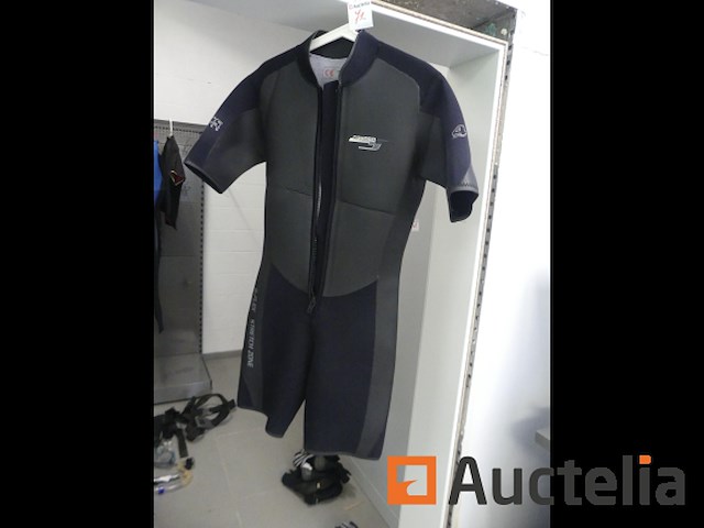 Duikuitrusting; heren camaro genesis 7 pak, 5mm combi en shorti - afbeelding 5 van  10