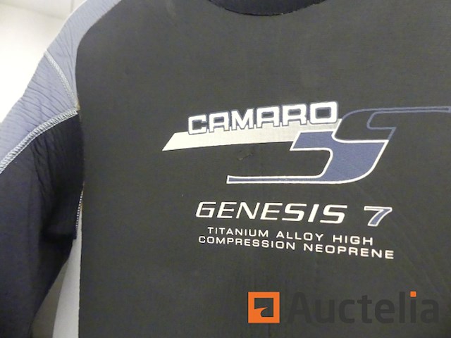 Duikuitrusting; heren camaro genesis 7 pak, 5mm combi en shorti - afbeelding 10 van  10