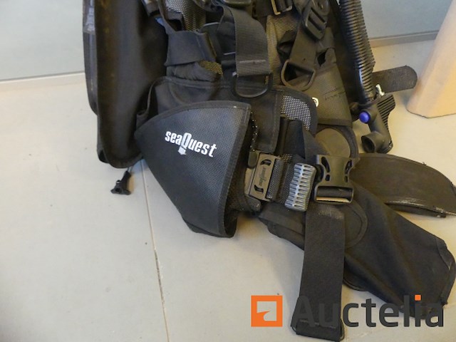 Duikuitrusting; seaquest libra stabilisator vest - afbeelding 6 van  6