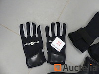 Duikuitrusting; slippers, dameshandschoenen aqualoung - afbeelding 2 van  3