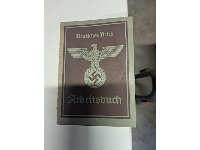 Duits arbeidsboekje 1937 - afbeelding 1 van  5