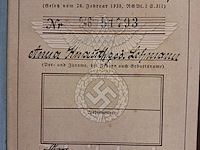 Duits arbeidsboekje 1937 - afbeelding 2 van  5