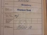 Duits arbeidsboekje 1937 - afbeelding 3 van  5