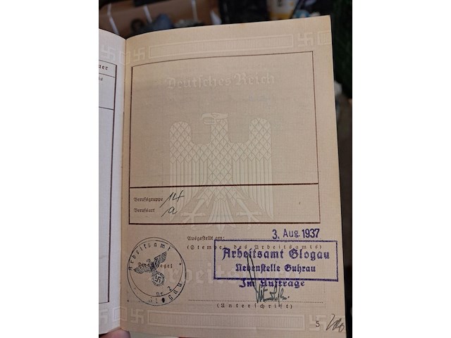 Duits arbeidsboekje - afbeelding 4 van  6