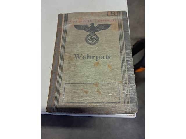 Duits originele werkpas - afbeelding 1 van  4
