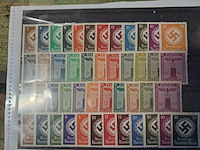 Duitse rijk 1934-1944 verzameling postzegels 3 de rijk - afbeelding 1 van  4