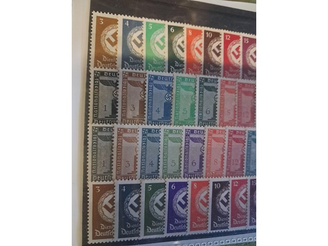 Duitse rijk 1934-1944 verzameling postzegels 3 de rijk - afbeelding 2 van  4