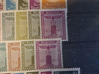 Duitse rijk 1934-1944 verzameling postzegels 3 de rijk - afbeelding 3 van  4