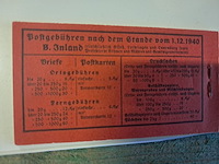 Duitse rijk 1940 kplt boekje postzegels hindenburg freimarken - afbeelding 2 van  7