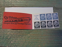 Duitse rijk 1940 kplt boekje postzegels hindenburg freimarken - afbeelding 3 van  7