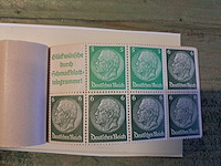Duitse rijk 1940 kplt boekje postzegels hindenburg freimarken - afbeelding 5 van  7