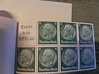 Duitse rijk 1940 kplt boekje postzegels hindenburg freimarken - afbeelding 6 van  7