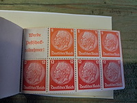 Duitse rijk 1940 kplt boekje postzegels hindenburg freimarken - afbeelding 7 van  7