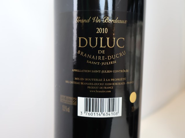 Duluc de branaire-ducru 2010 (7x) - afbeelding 3 van  4