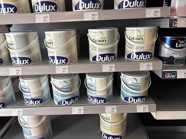 Dulux aknobel diverse potten muur en plafondverf (47x) - afbeelding 1 van  2