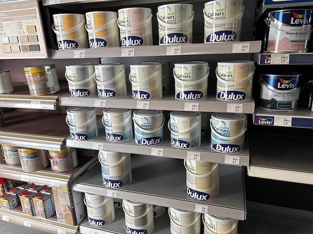 Dulux aknobel diverse potten muur en plafondverf (47x) - afbeelding 2 van  2