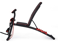 Dumbbell bank multi-hoek verstelbare gewichtsbank, 150kg gewicht, zwart - afbeelding 6 van  10