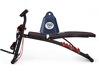 Dumbbell bank multi-hoek verstelbare gewichtsbank, 150kg gewicht, zwart - afbeelding 7 van  10