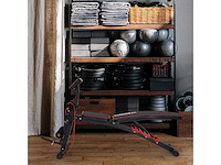 Dumbbell bank multi-hoek verstelbare gewichtsbank, 150kg gewicht, zwart - afbeelding 8 van  10