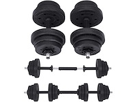 Dumbbell kit verstelbaar gewicht met stuur - afbeelding 1 van  7