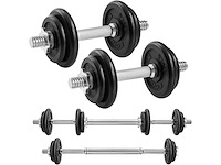 Dumbbell strength kit, met verlengstang - afbeelding 1 van  6