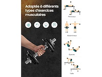 Dumbbell strength kit, met verlengstang - afbeelding 3 van  6