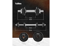 Dumbbell strength kit, met verlengstang - afbeelding 6 van  6