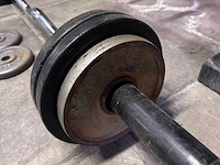 Dumbellset + rek 2,5 - 20kg - afbeelding 2 van  12