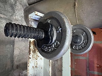 Dumbellset + rek 2,5 - 20kg - afbeelding 4 van  12