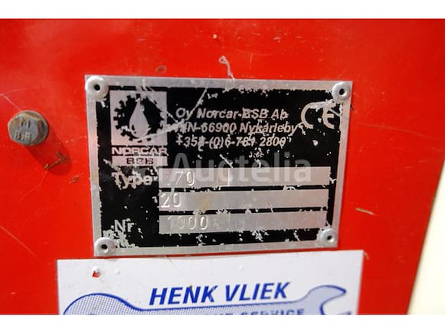 Dumper met vaste laadbak norcar 670 - afbeelding 3 van  18